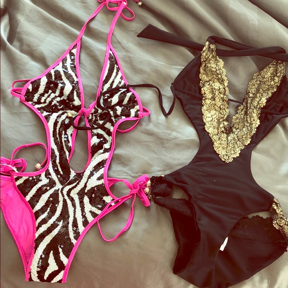 2 Beach Bunny Monokinis